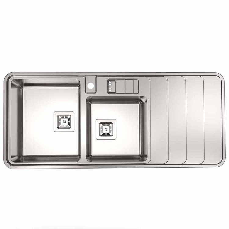 سینک توکار فانتزی استیل البرز مدل 856