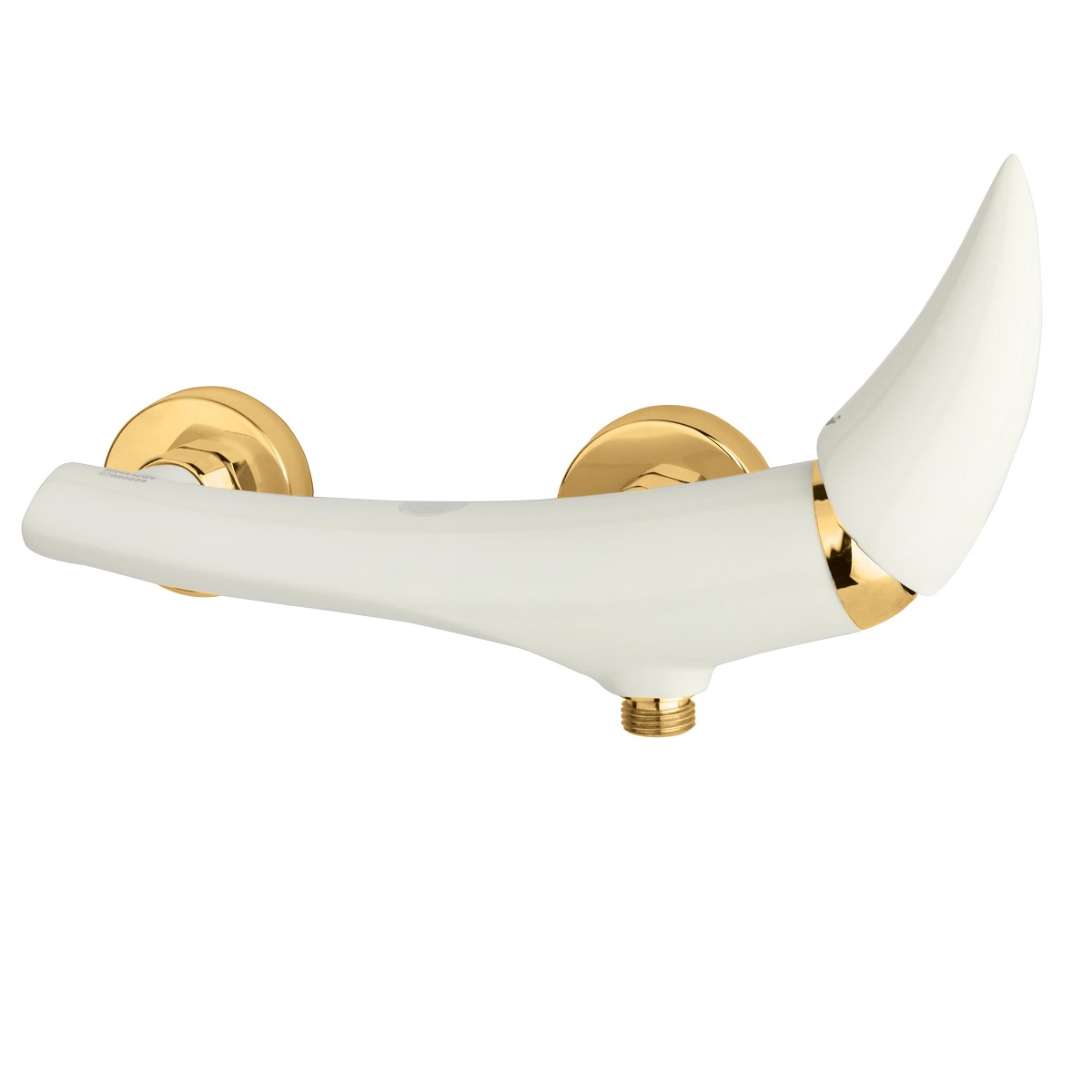 شیر توالت راسان مدل هیپو سفید طلایی